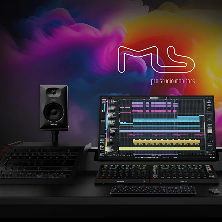 MiDiPLUS MS6 モニタースピーカー Midiplus MS6 Bluetooth Speakers - Portable & Powerful Audio