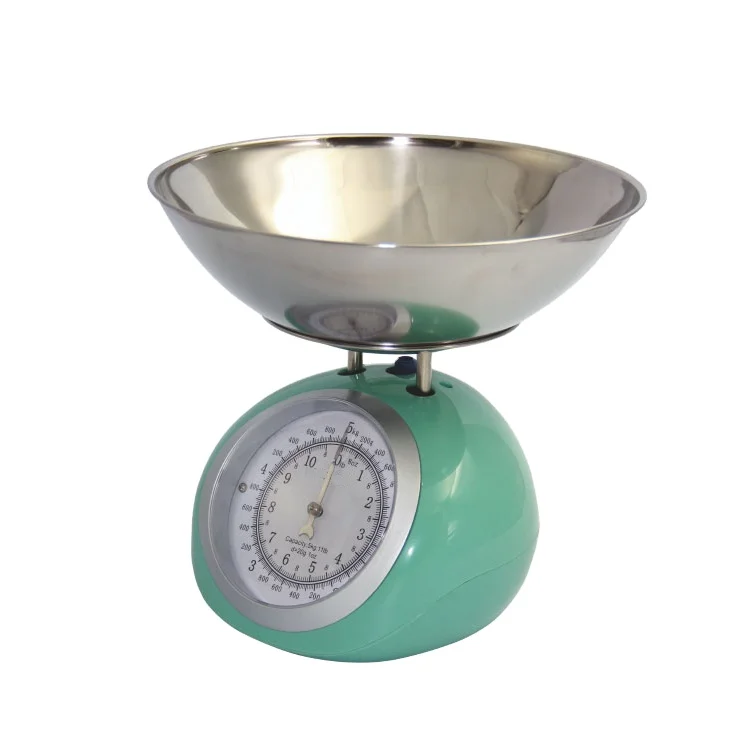 Balance de cuisine mécanique à plateforme à ressort de 2 kg à 5 kg pour usage domestique