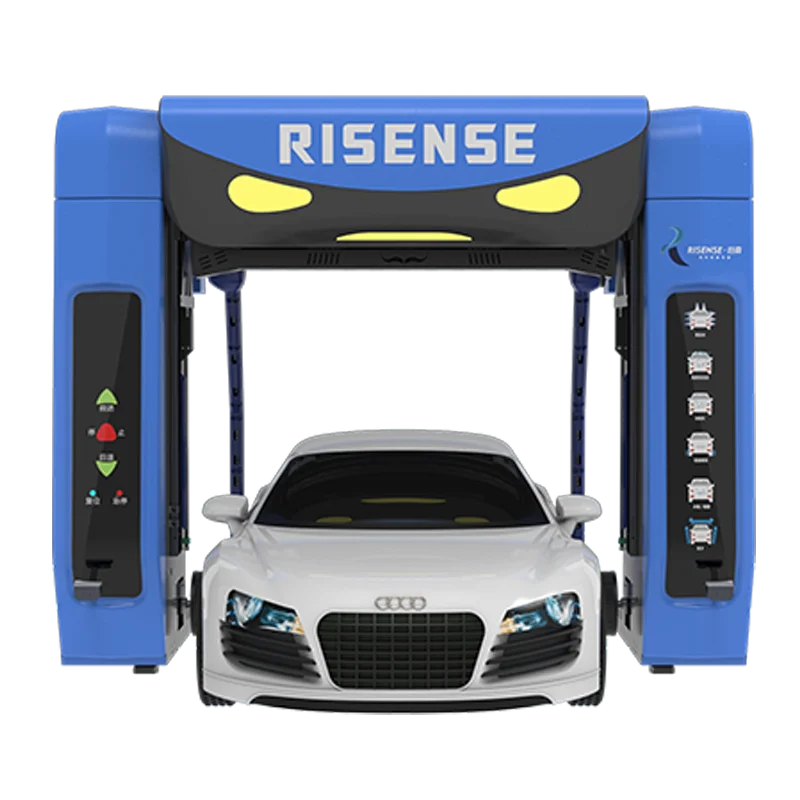 Risense touch free 360 машина для мытья автомобиля с двумя ручками Автоматическая туннельная бесконтактная 2022 воздушной сушилкой и лавовым