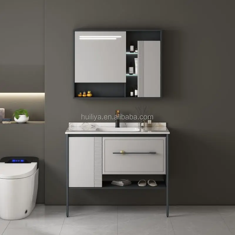 Modern Design Wall Mounted Bathroom Plywood Bathroom Hanging