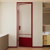 Puerta batiente vintage francesa - Puerta roja pequeña 2