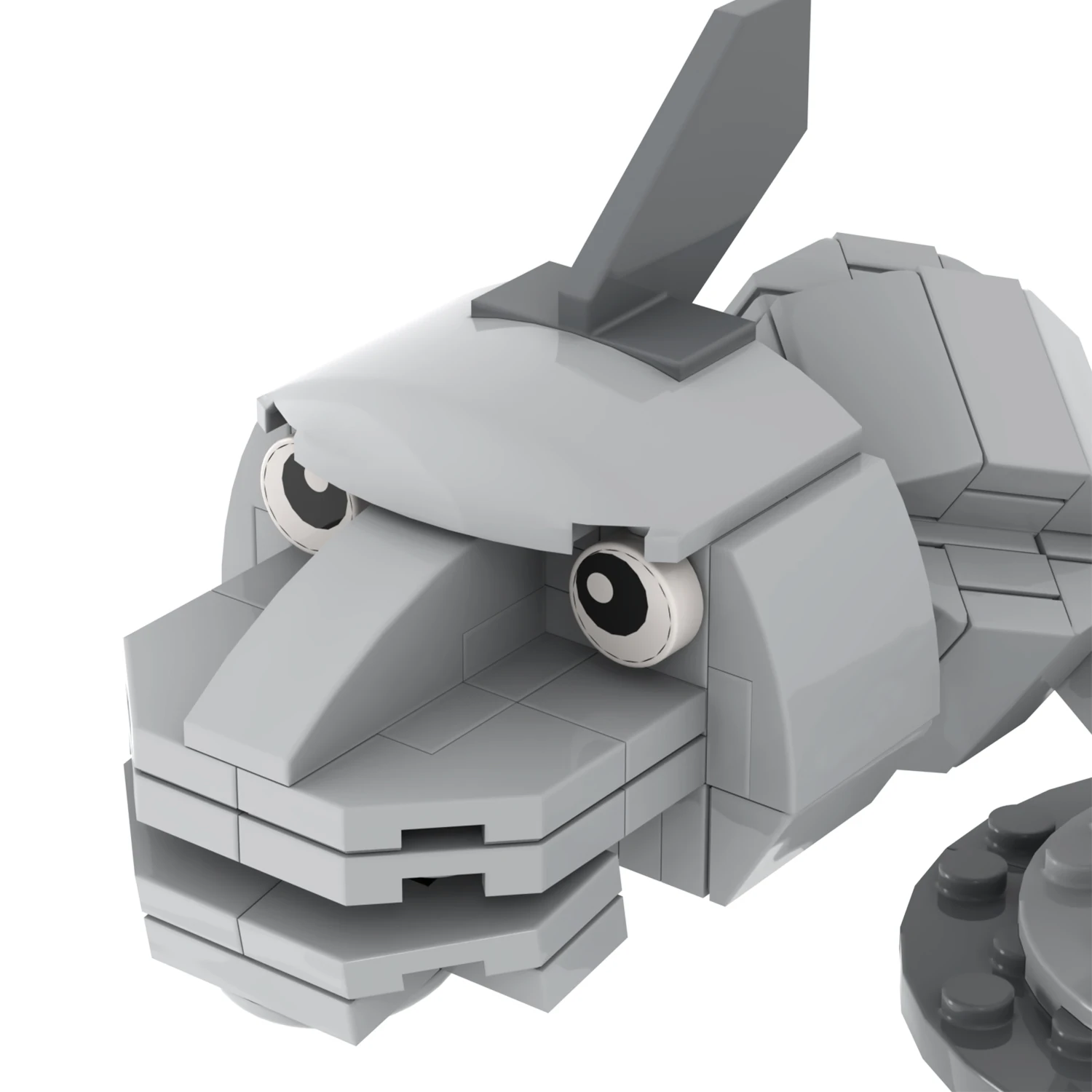 もっこ MOC1110 Onix 128 Pcs Model Bricks Poke Japanese Handheld