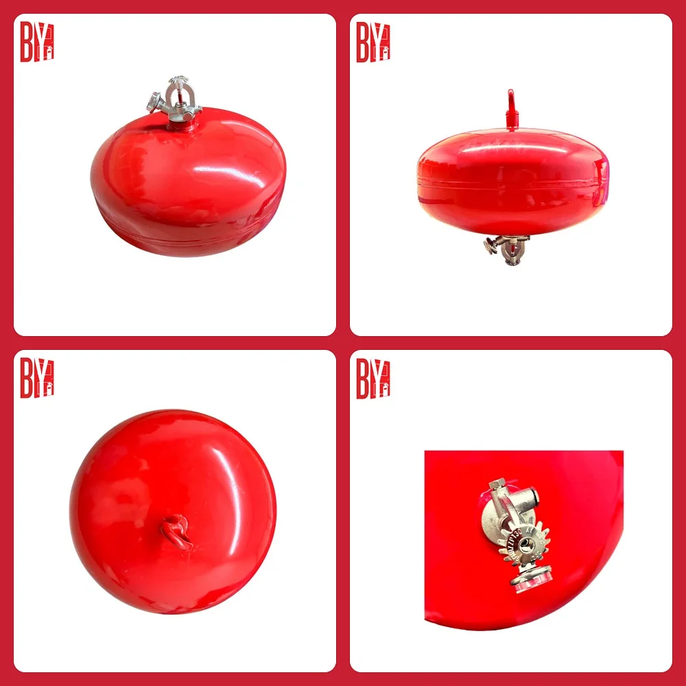 Fm200 Fire Suppression System Abc Type Automatic Dry Powder 6kg