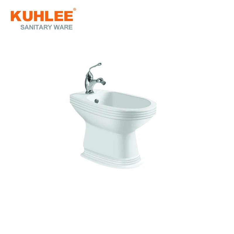 Bathroom Set Wc Bowl Toilet With Bidet And Pedestal Basin Sink Two Piece Sanitary Ware Suite