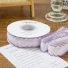 Ruban blanc de 2,5 cm, 1 yard (10 yards/rouleau)