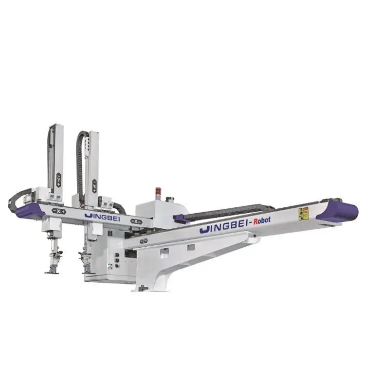 Top Entry 5 Axis Handling Robot Pick and Place Manipulator Sprue Picker Runner Remover Injection Molding Manipulator Arm