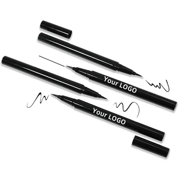 Private Label Waterproof Smudge Proof High Pigment Eyeliner Pencil Wholesale Black Cream Matte Gel Eyeliner