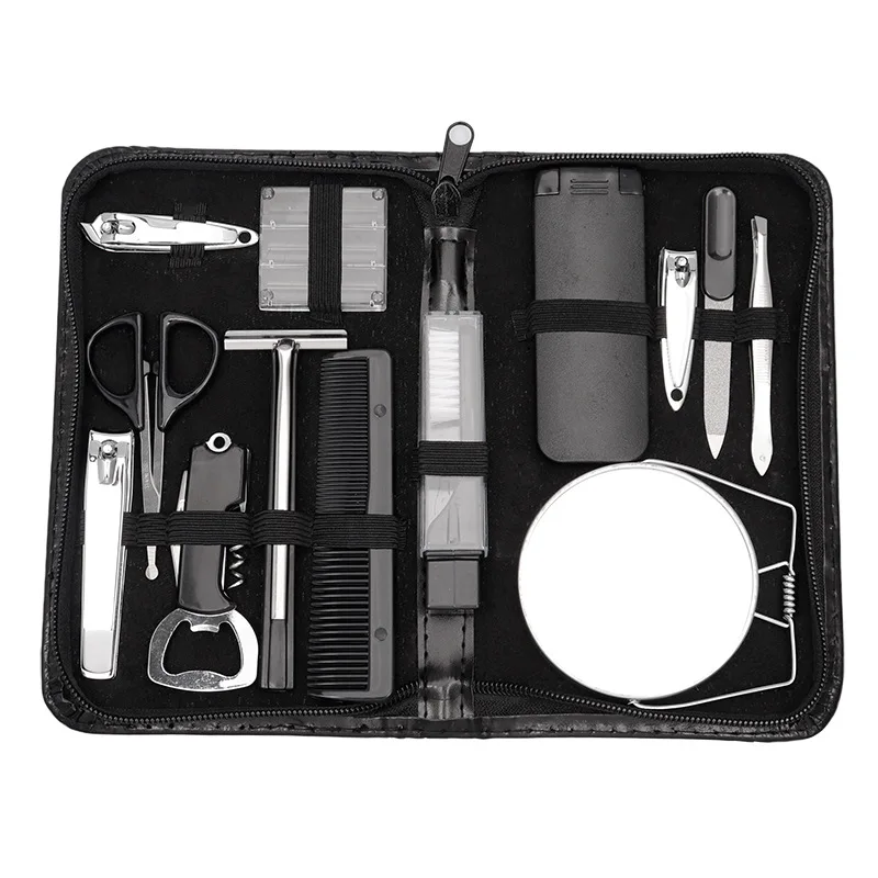 Hot Sale Nail Care Tool Beauty Set Men's Personal Care Tool Set Men Travel Manicure Set
