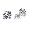 Moissanite bianca 0,2 ct*2