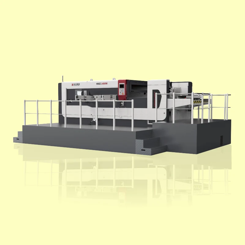 Die cutting machine automatic MWZ2100W carton cutting machine and flat bed die cutting machine