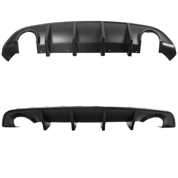 car Diffuser Matte Black PP Rear Bumper for15-23 Dodge Charger SRT 2015 - 2023 OE Style 068225383AB