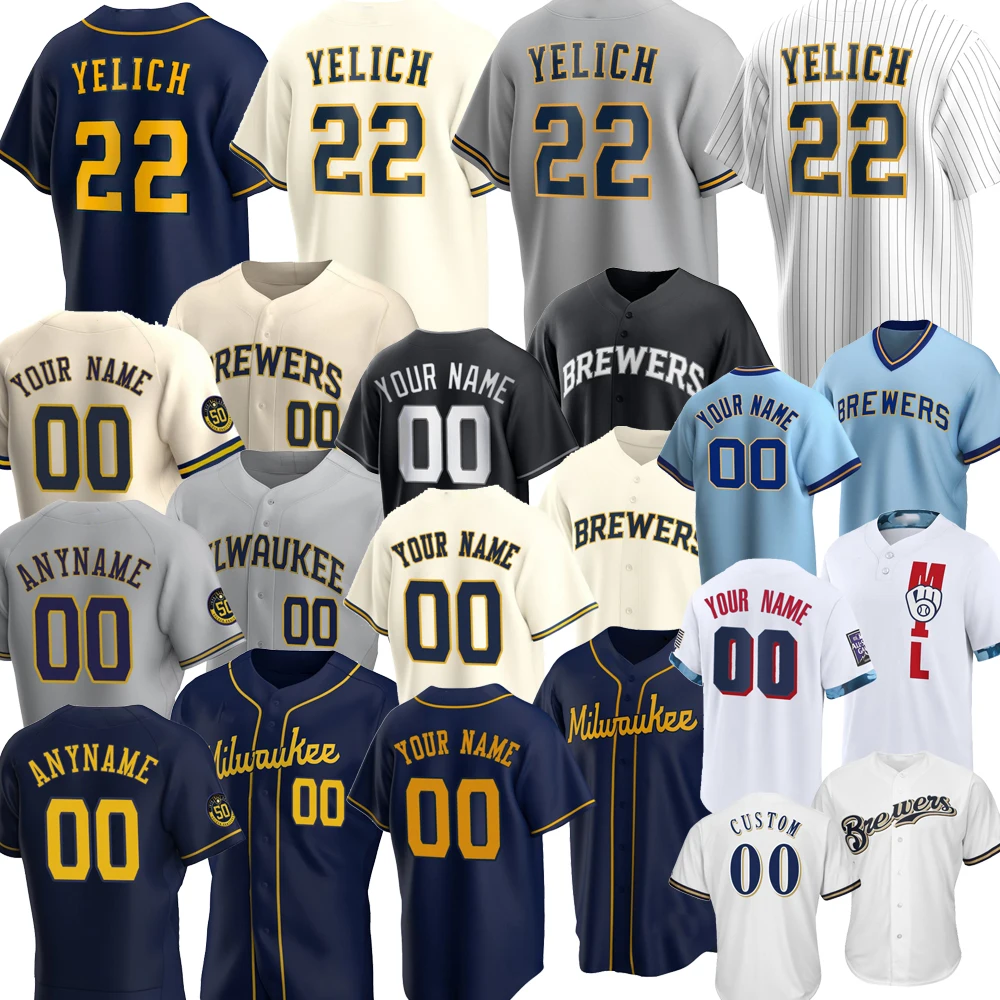 milwaukee brewers youth jersey
