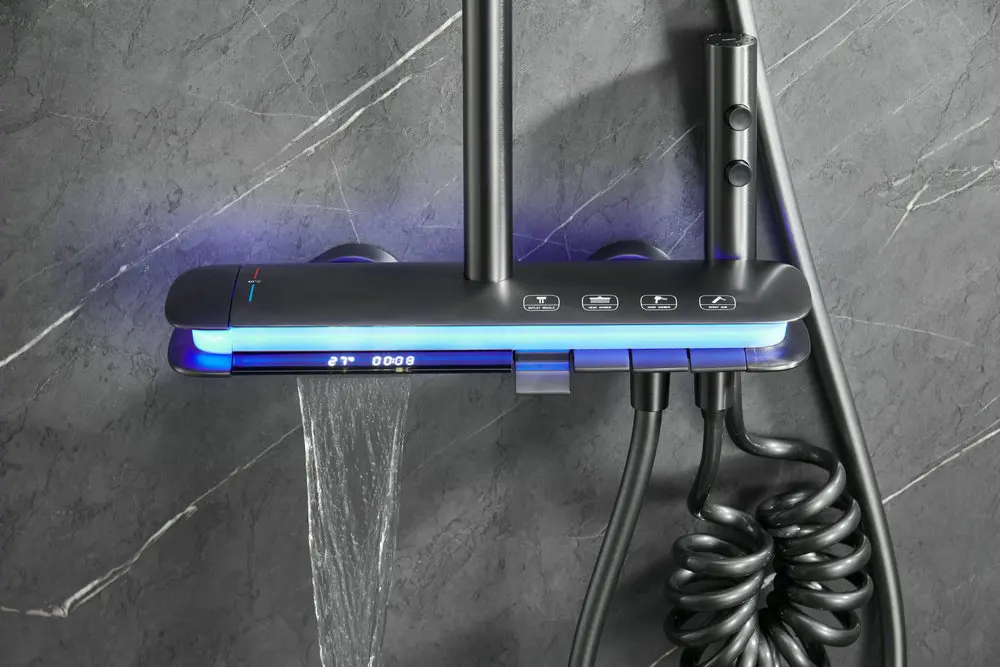 New Design Multifunction Digital Smart Bath Rain Shower Tower Mixer Set