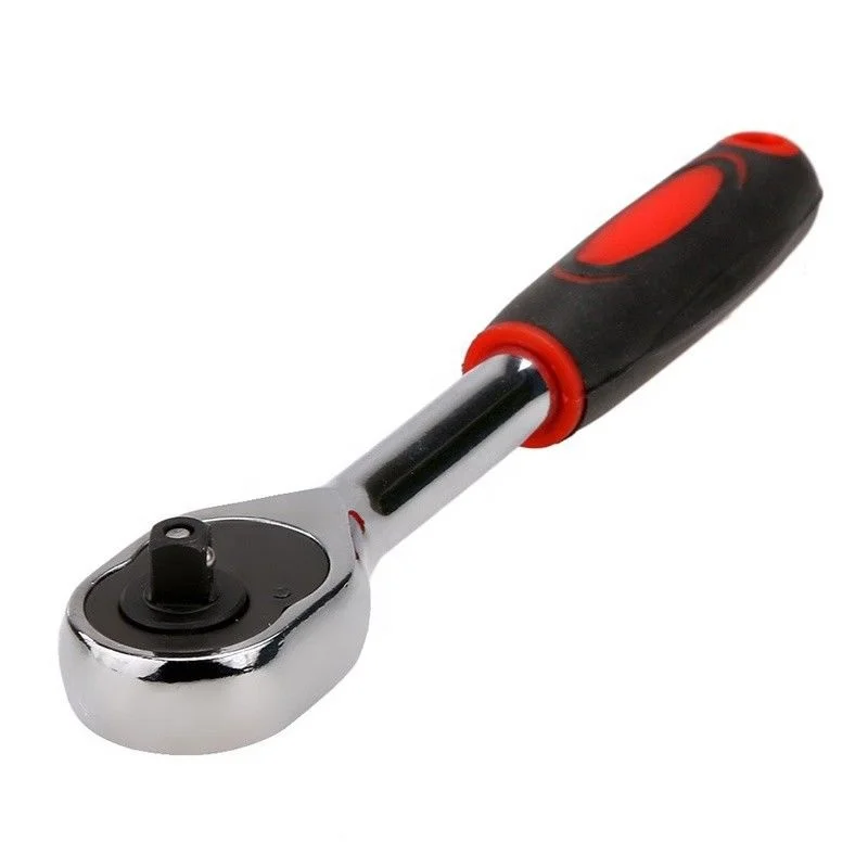 3pcs Square Double Spanner Set Socket Universal Ratchet Wrench