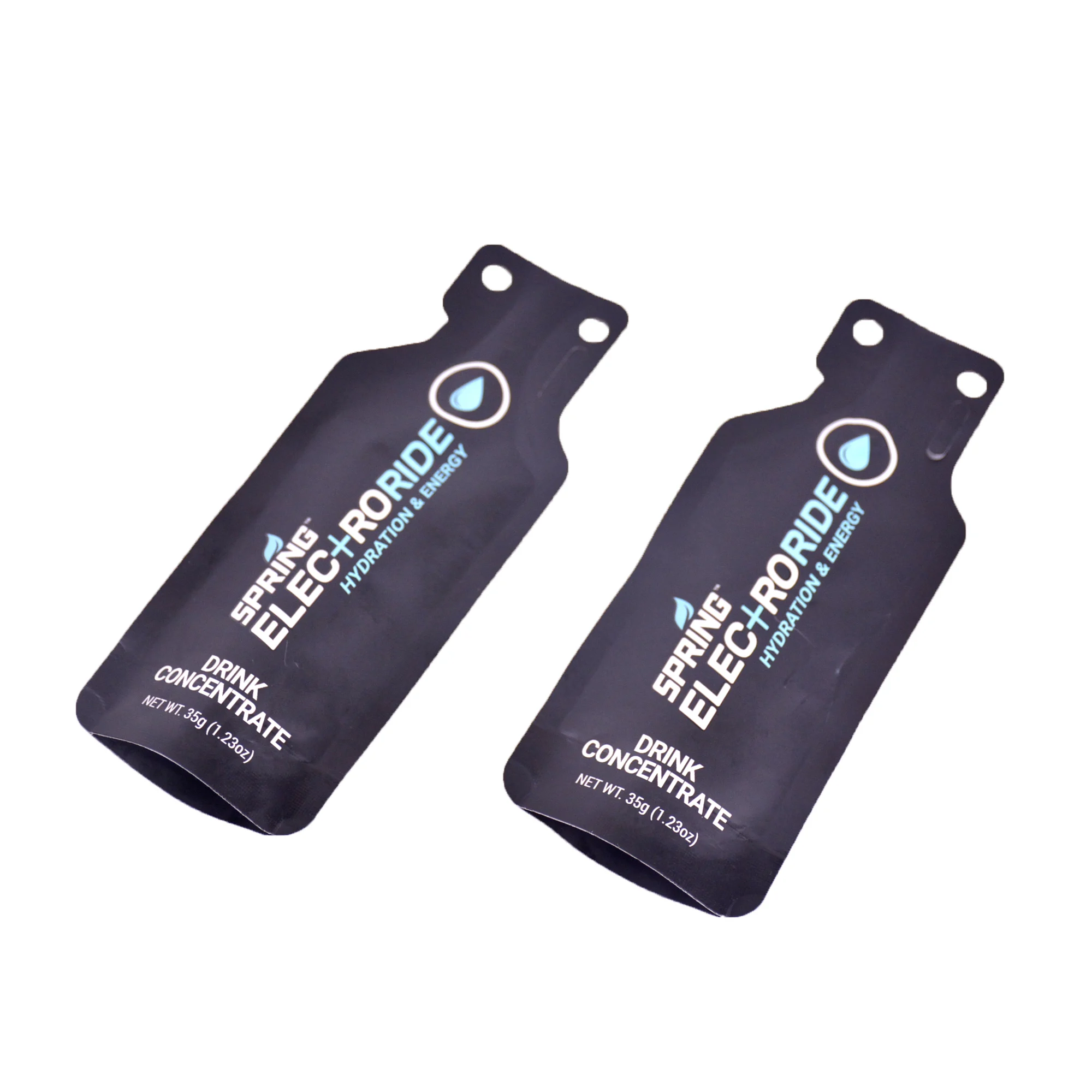 30ml 50ml 80ml Bottled Shaped Sachet for Hydration Energy Water Drinks
