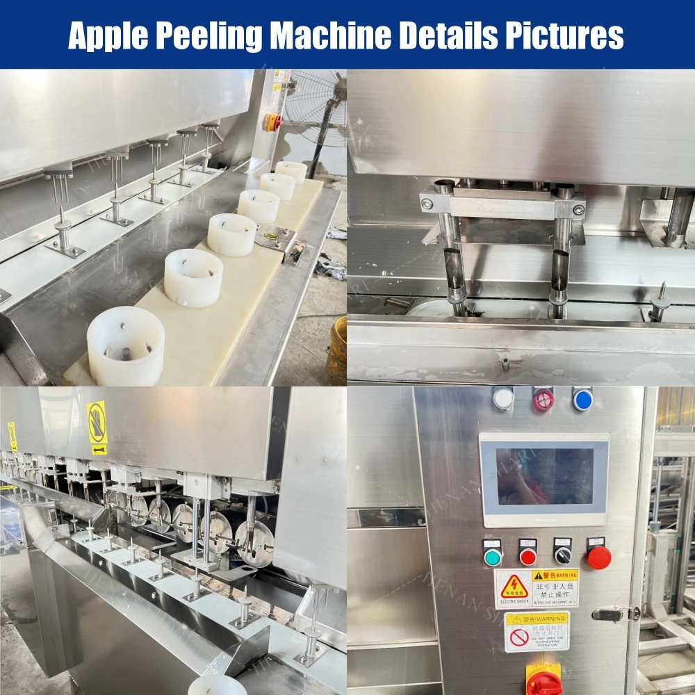 Automation Orange Apple Peeling Machine Industrial Electric Apple Peeler Corer Slicer Machine