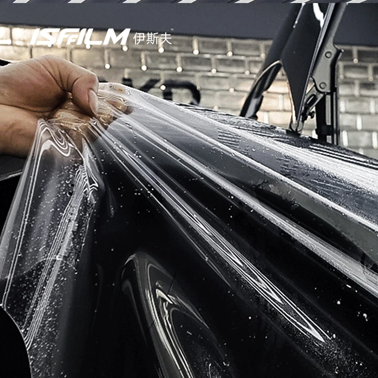 Clear Glossy PPF ISF Transparent Coating Protective Wrapping Car Paint Protection Film