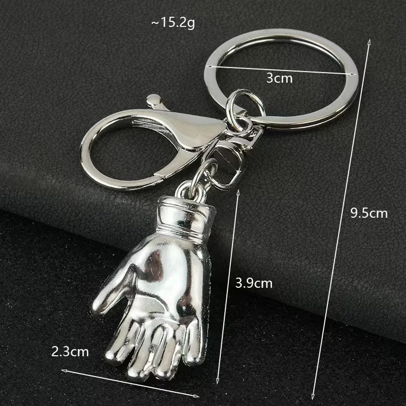 Mini Lead Alloy Palm Creative Keychain Enterprise School Gift Customization preview 3
