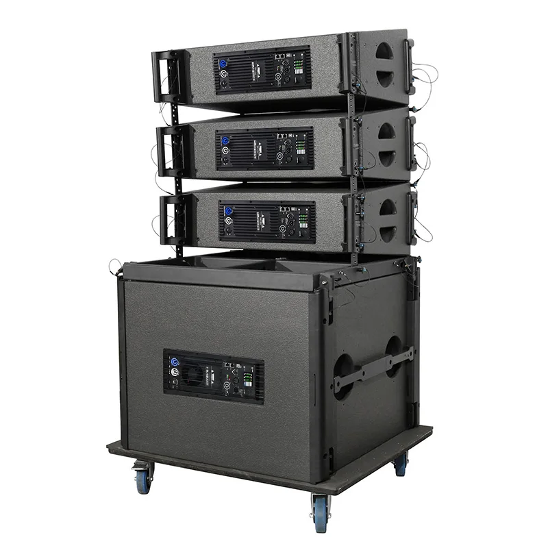 2-way Dual 8 Inch Active Speaker Professional Line Array 208