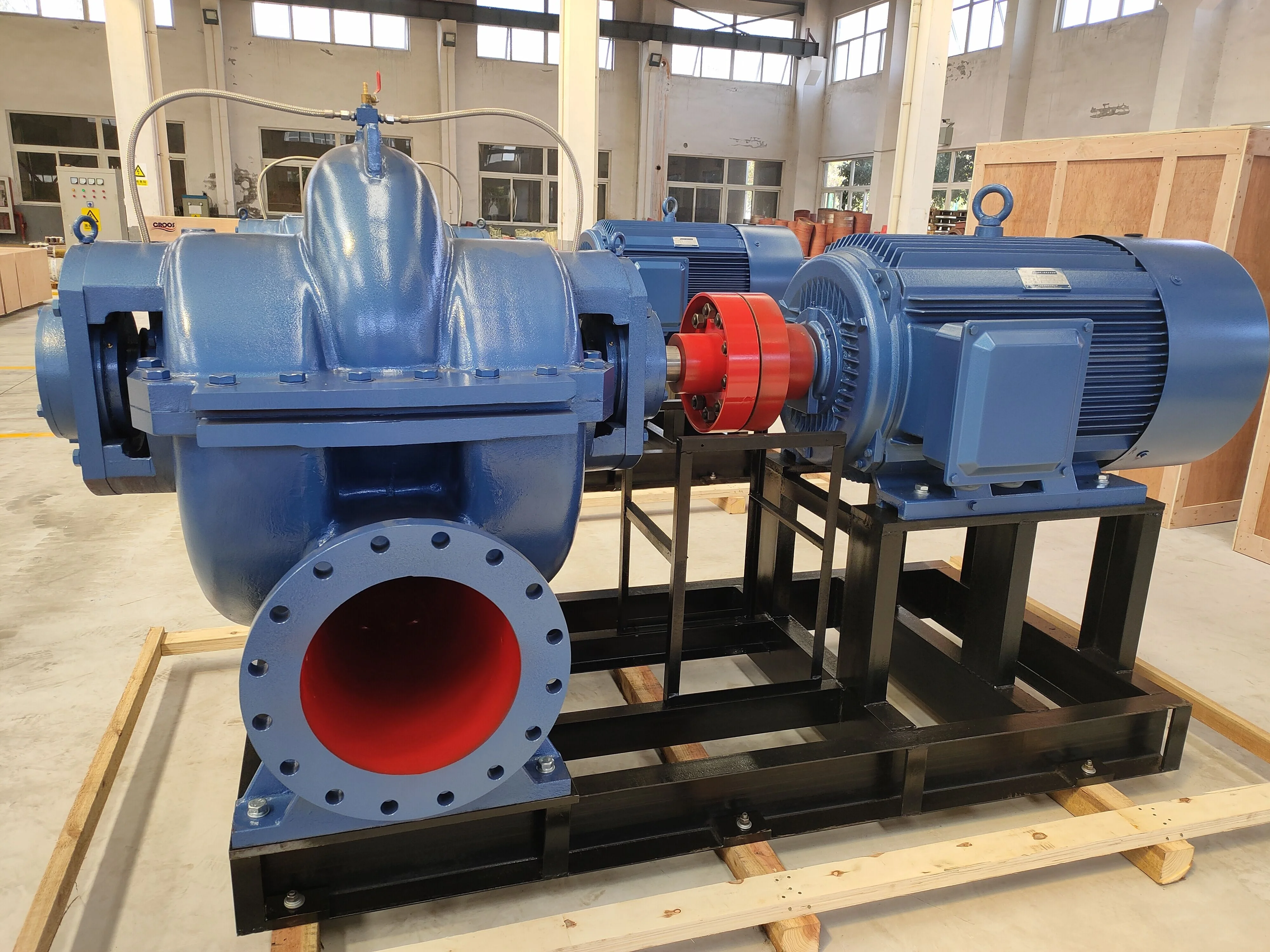 Irrigation Pump System Horizontal Split case Double Suction Centrifugal Water Pump