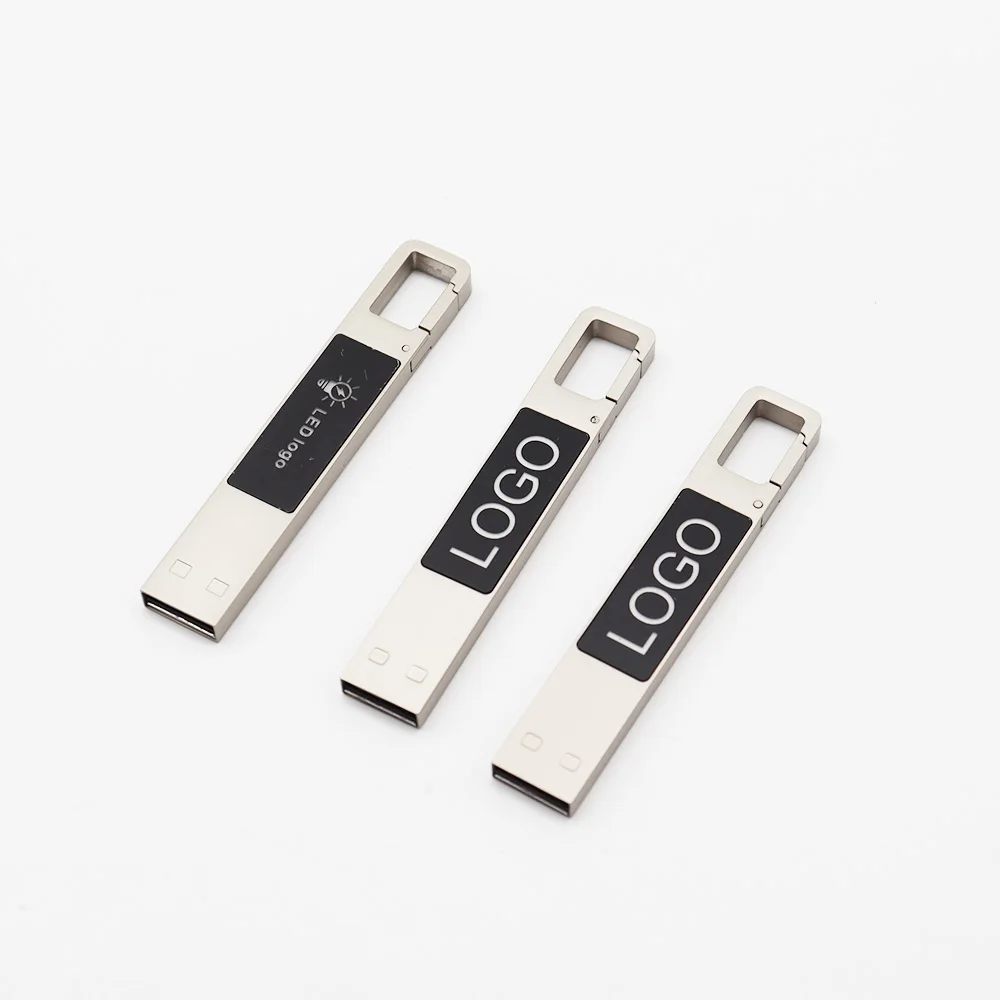 USB 2.0 定制 OEM 徽标 8GB 闪存盘 16GB 32GB 批发新款 USB 闪存盘 高品质发光 USB 闪存盘