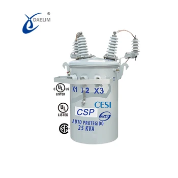 Csp South American Residential Single Phase Overhead Pole Mounted Distribution Power Transformer