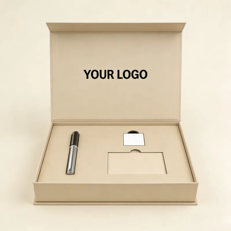 Custom Luxury Magnetic Box High-end PR Paper Box with Eva Foam Insert Gold Foiled Digital Print Business Card Gift Box Packaging