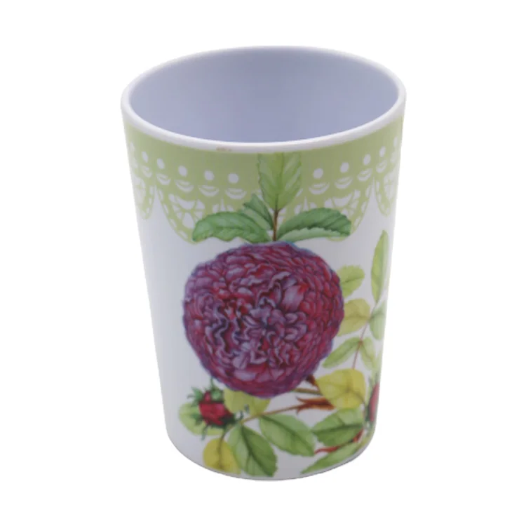 Дешевая кофейная круглая детская пластиковая чашка без ручки оптом