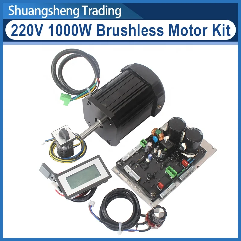 220v 1000w Brushless Dc Motor / Main Control Board / Wm210v Lathe Power ...