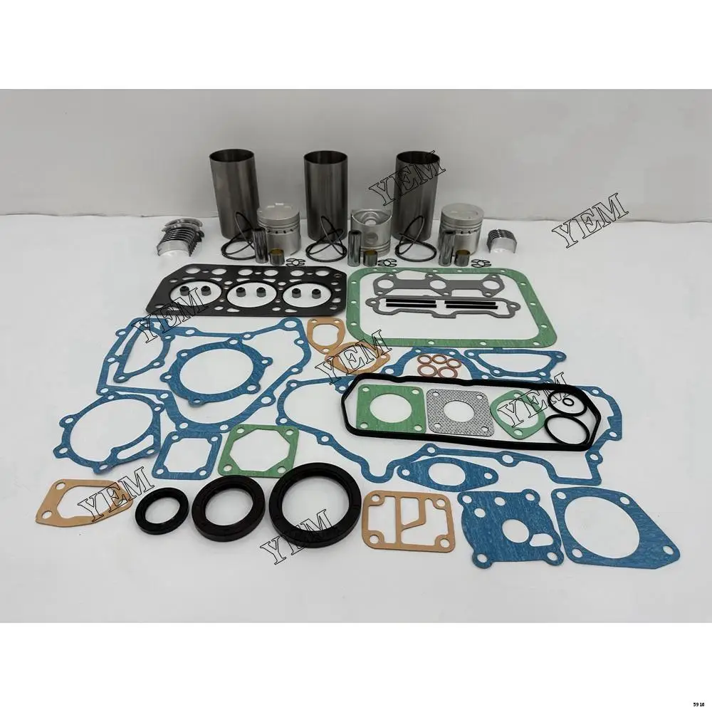 Wholesale Aftermarket K3E Engine Rebuild Kit With Bearings Piston Ring Liner Cylinder Gaskets for Mitsubishi