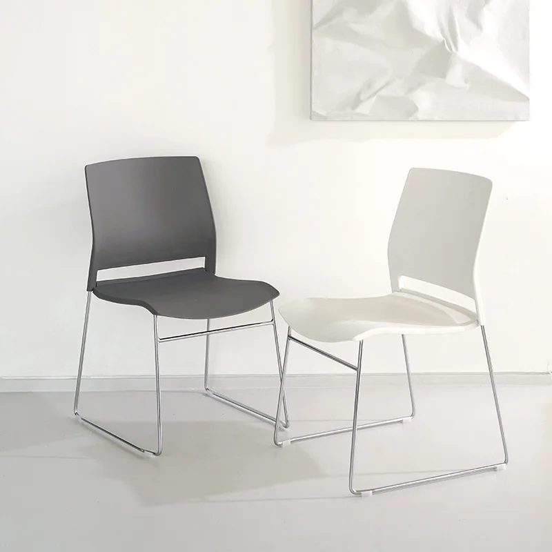 Modern Design Commerical Furniture Plastic Visitor Chair Stackable Conference Training