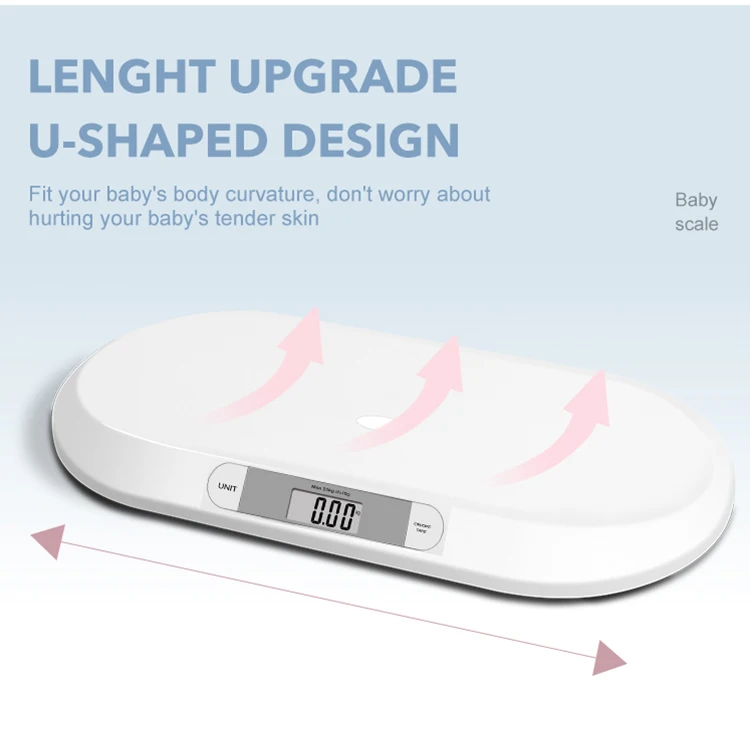 Good Price 20KG White Measure Infant Digital Weight Electronic Weighing Baby  Scale