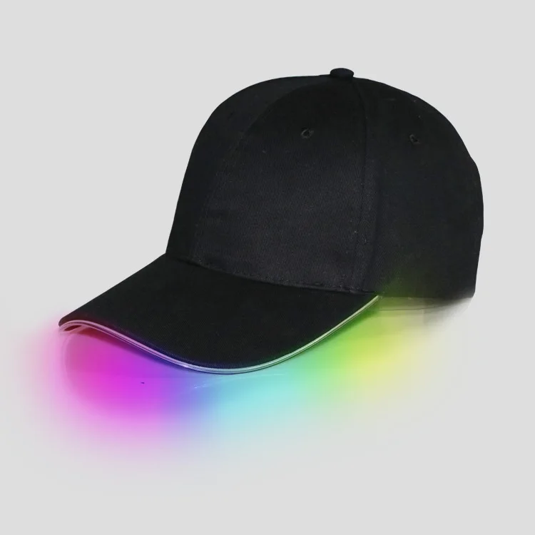 led trucker hat