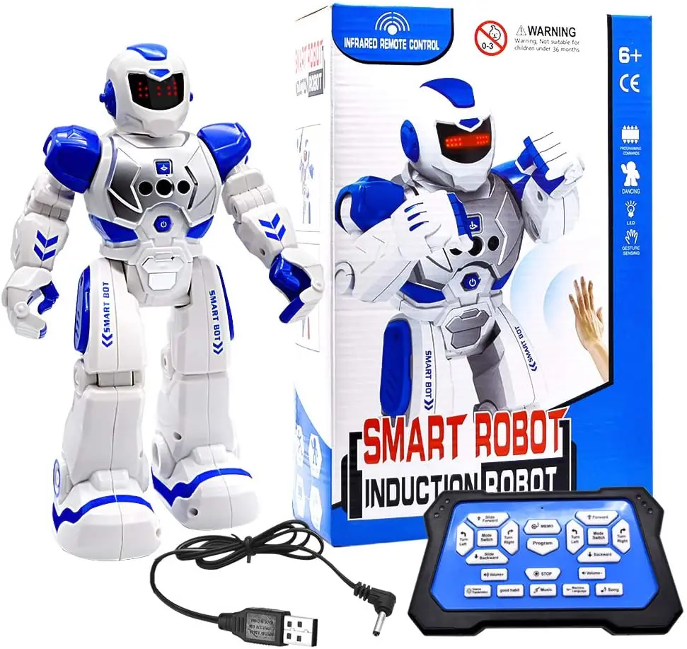 Gesture Sensing Remote Control Robot @NEW@ Details about   Ruko 6088 Programmable Robot 