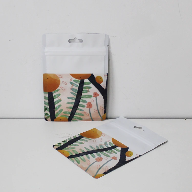 Custom Biodegradable Clear Fishing Bait Hook Three Side Sealing