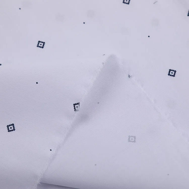 Yongteng 45S White Poplin Background Dot Printed Woven Cotton Fabrics For  Sewing Shirts - Buy Yongteng 45S White Poplin Background Dot Printed Woven  Cotton Fabrics For Sewing Shirts Product on