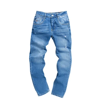 High Quality Wholesale 2024 Jeans Trousers Breathable Children's Clothing For Kids Baby Boy Clothes