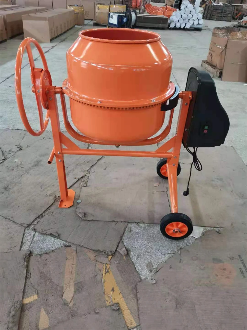 コンクリートミキサー 200L ドラム400L