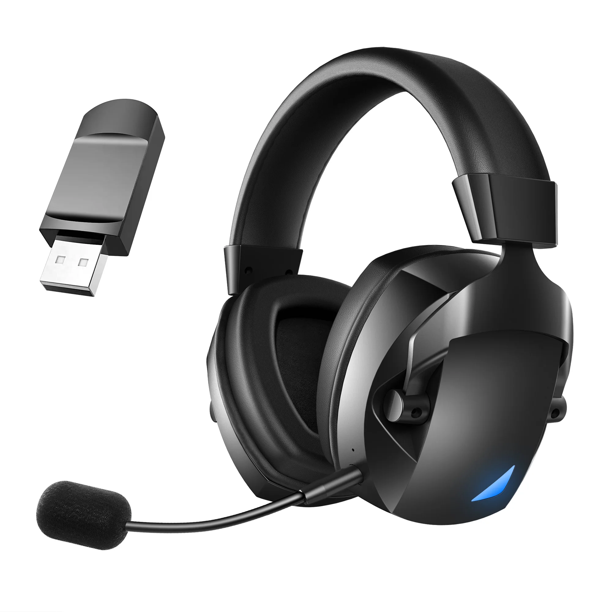 Internet Cafe 7.1 Channel Noise Cancelling Auriculares Wireless Gaming Computer Gamer Headset Gaming In-ear Headphones
