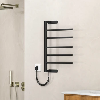 Modern Electric Stainless Steel Towel Warmer Radiator with Powder Coated for Hotel & Apartment Bathrooms