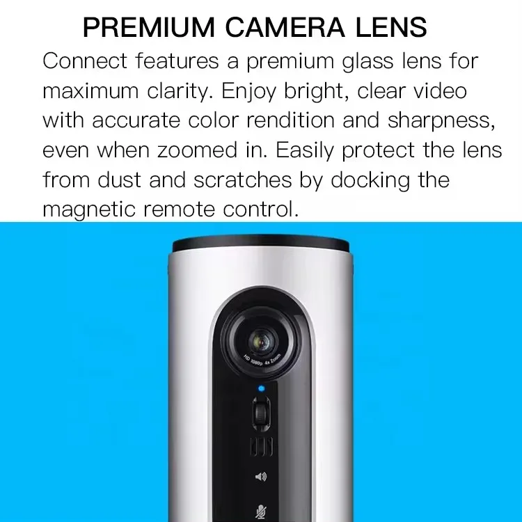 Logitech CC2000E Video Conferencing Webcam With Built-in Speaker 1080p HD Camera