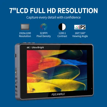 FEELWORLD L7 Touch Screen DSLR Camera Monitor 7 Inch IPS Panel Field Monitor for Film Making OEM/ODM Available detail image