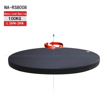 Powered rotating base display 80 cm and 100Kg