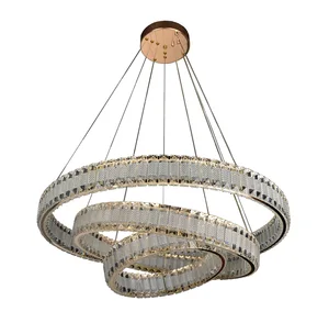 JACKSUN Luxury Crystal Chandelier Creative Artistic Pendant Lamp Minimalist Lighting Postmodern Crystal Pendant Light