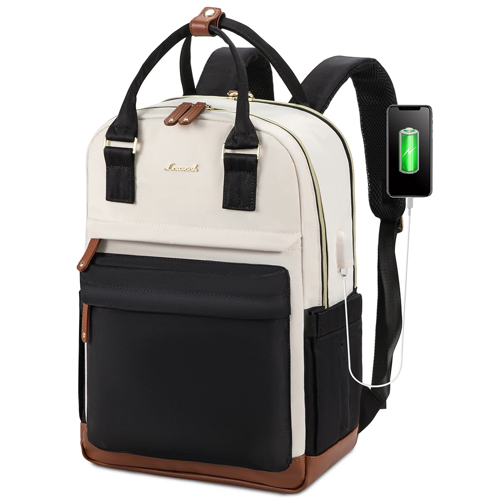 Waterproof 20-35l Women's Laptop Travel Backpack With Usb Oem