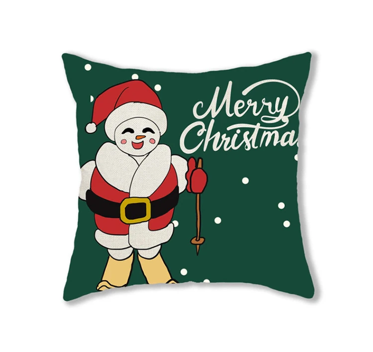 Christmas Print Decoration Cushion Cover details