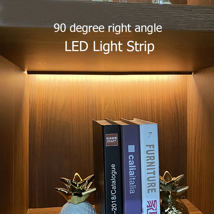 16x16mm 3m 90 Degree Aluminum Profile for Led Strip Light Kitchen ...