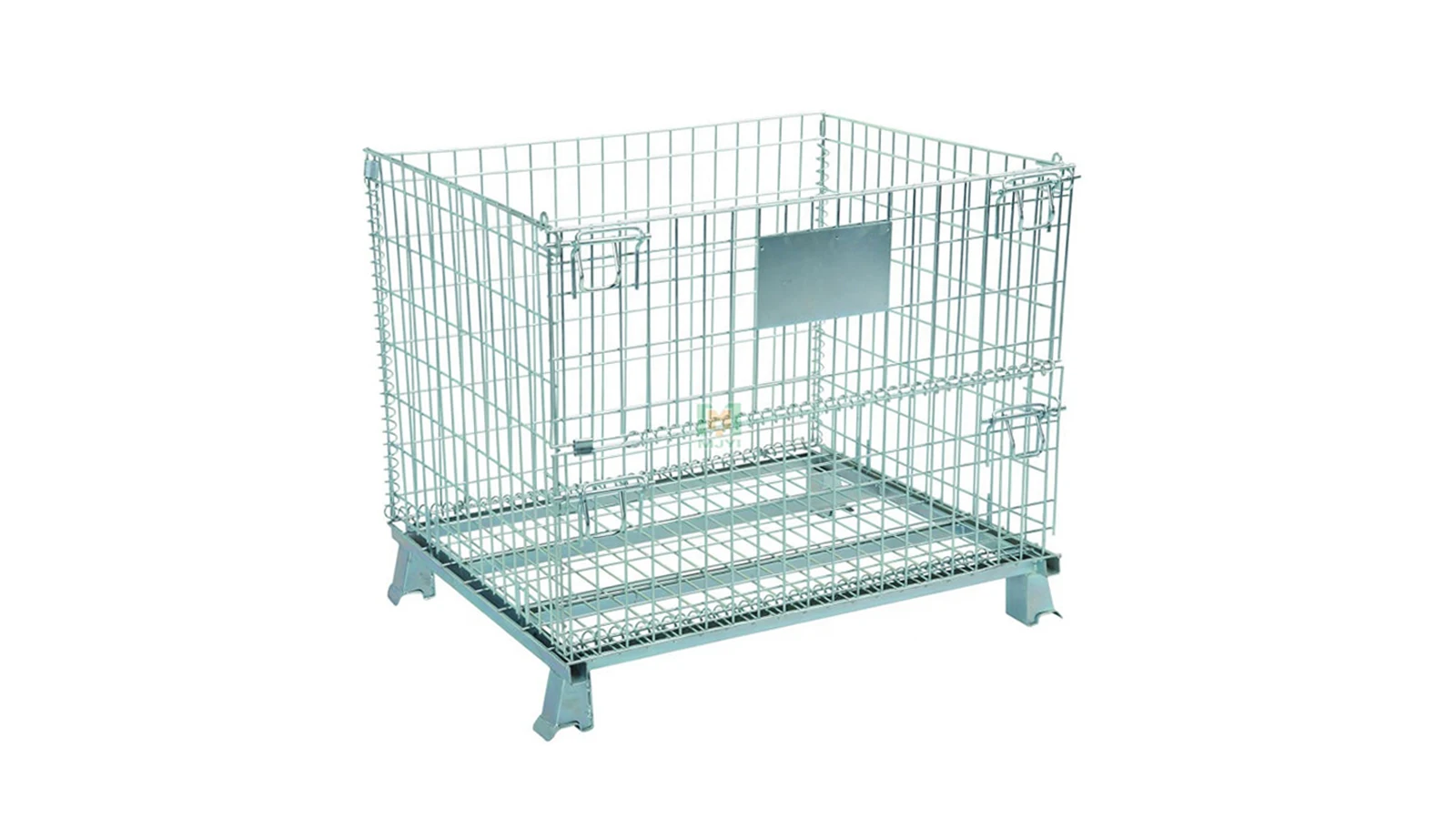 Heavy Duty Industrial Stackable Storage Containers Metal Pallet Cage ...