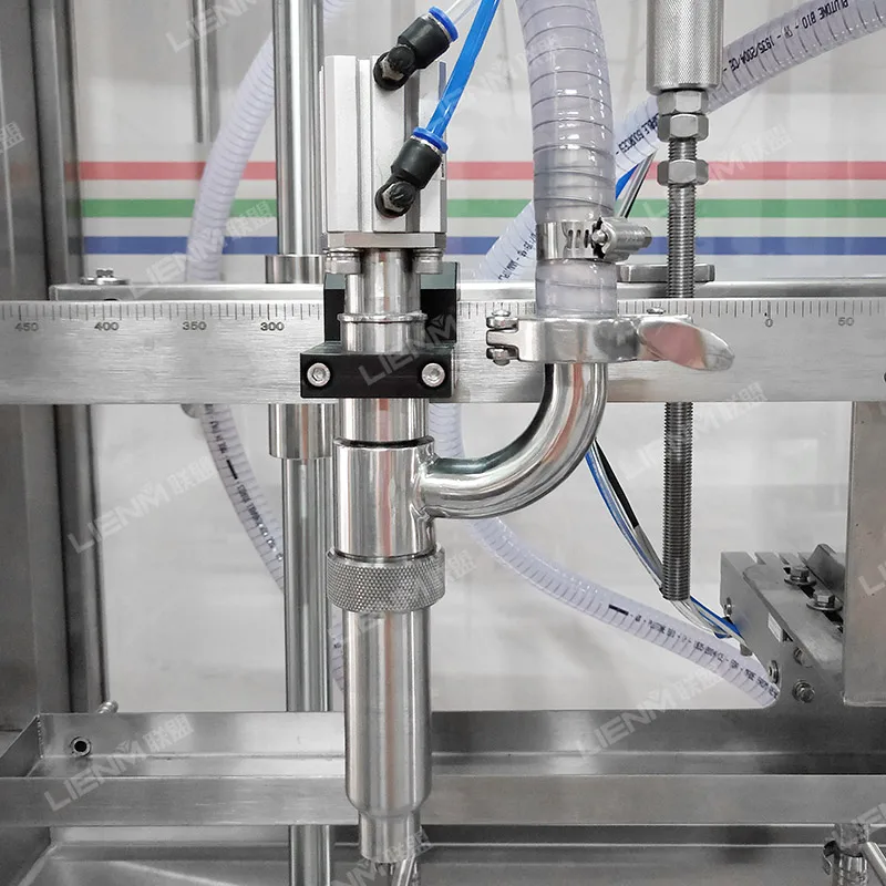 Automatic Liquid Filling Machine 2 Heads Bottling Liquid Soap Shower Gel Liquid Piston Filling Machine
