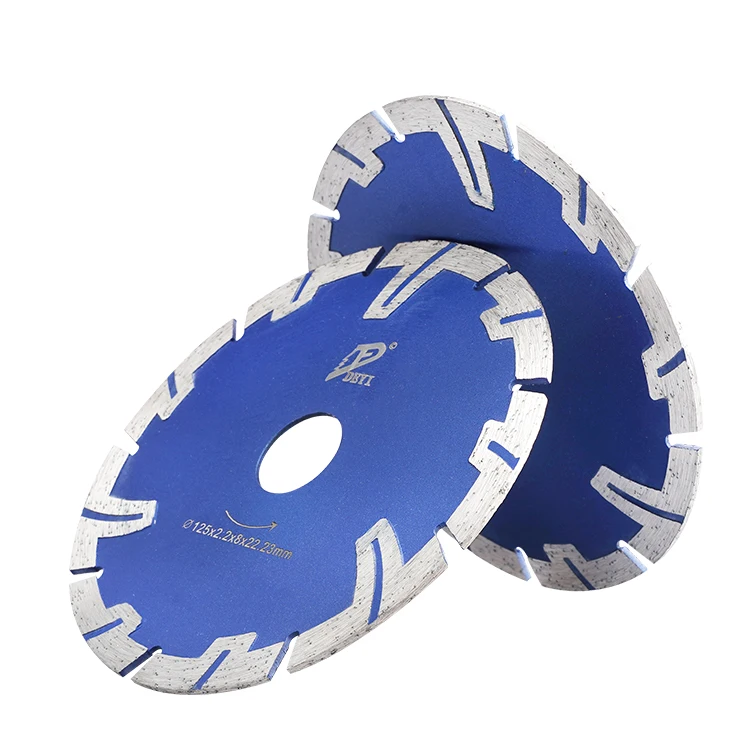 Hot Pressed T Shape Protect Teeth Segmented Concrete Granite Masonry Diamond Cutting Disc Saw Blade For Stone Conrete